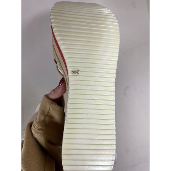 Enzo Angiolini Eva Wedge Sandals NWT 9W - Picture 6 of 10